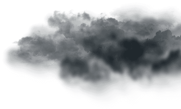 cloud overlay decoration